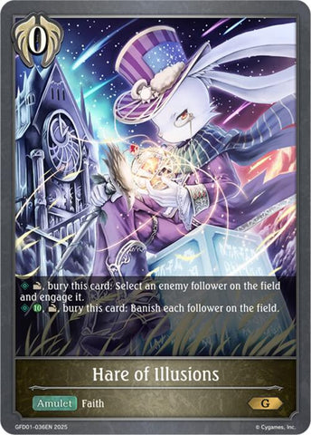 Hare of Illusions (GFD01-036EN) [GFD01: Luxheart Legends]