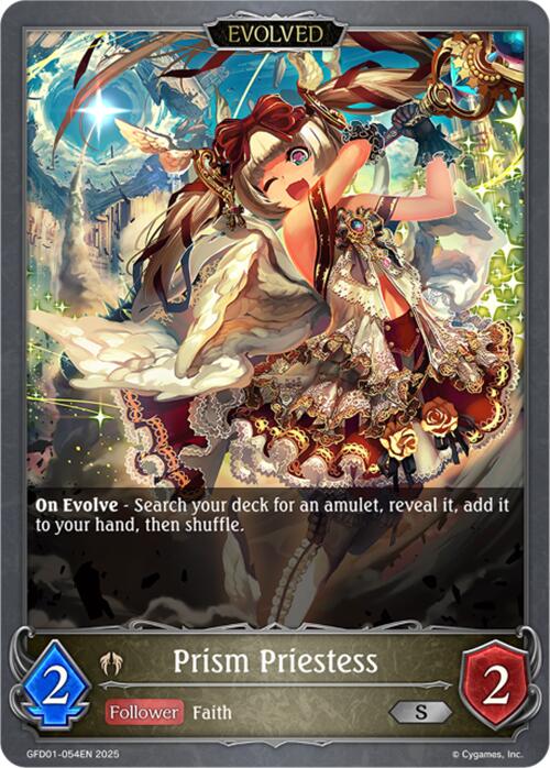 Prism Priestess (Evolved) (GFD01-054EN) [GFD01: Luxheart Legends]