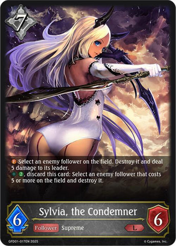 Sylvia, the Condemner (GFD01-017EN) [GFD01: Luxheart Legends]
