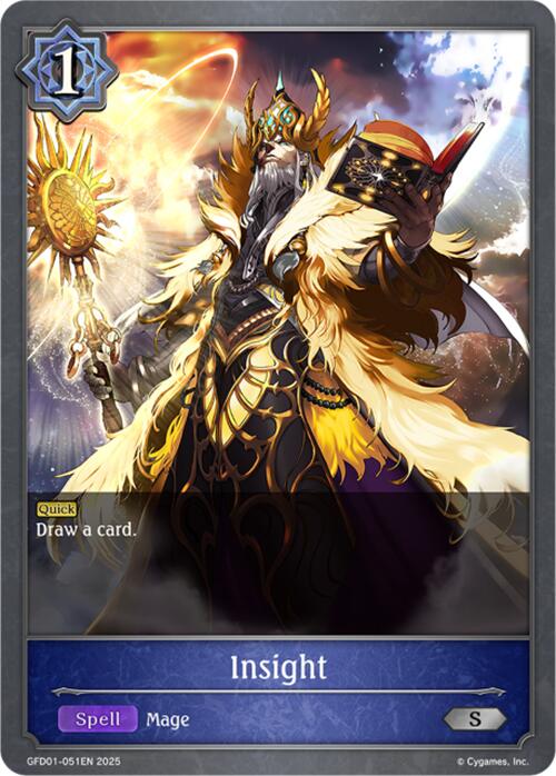 Insight (GFD01-051EN) [GFD01: Luxheart Legends]