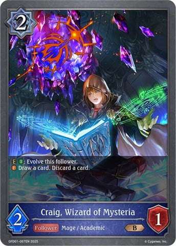 Craig, Wizard of Mysteria (GFD01-067EN) [GFD01: Luxheart Legends]