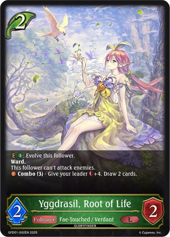 Yggdrasil, Root of Life (GFD01-002EN) [GFD01: Luxheart Legends]