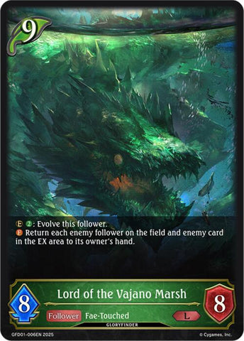 Lord of the Vajano Marsh (GFD01-006EN) [GFD01: Luxheart Legends]