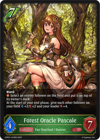 Forest Oracle Pascale (GFD01-014EN) [GFD01: Luxheart Legends]