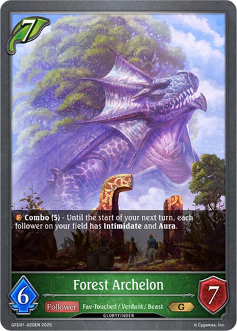 Forest Archelon (GFD01-020EN) [GFD01: Luxheart Legends]