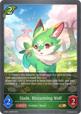 Slade, Blossoming Wolf (GFD01-030EN) [GFD01: Luxheart Legends]