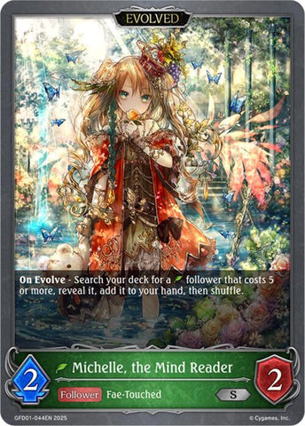 Michelle, the Mind Reader (Evolved) (GFD01-044EN) [GFD01: Luxheart Legends]