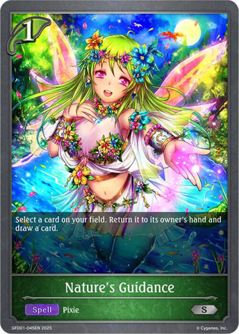 Nature's Guidance (GFD01-045EN) [GFD01: Luxheart Legends]