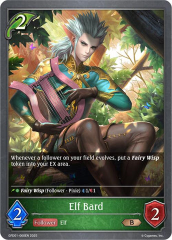 Elf Bard (GFD01-060EN) [GFD01: Luxheart Legends]