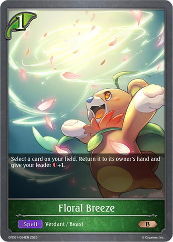 Floral Breeze (GFD01-064EN) [GFD01: Luxheart Legends]