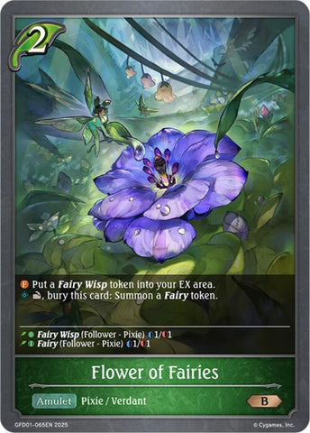Flower of Fairies (GFD01-065EN) [GFD01: Luxheart Legends]