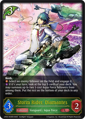 Storm Rider, Diamantes (CP03-003EN) [CP03: Cardfight!! Vanguard]