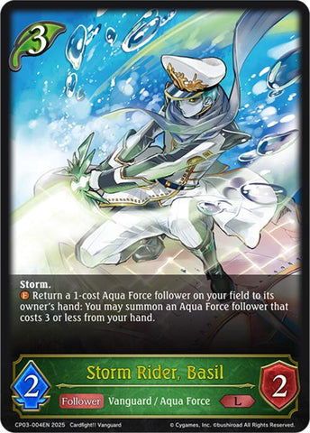 Storm Rider, Basil (CP03-004EN) [CP03: Cardfight!! Vanguard]