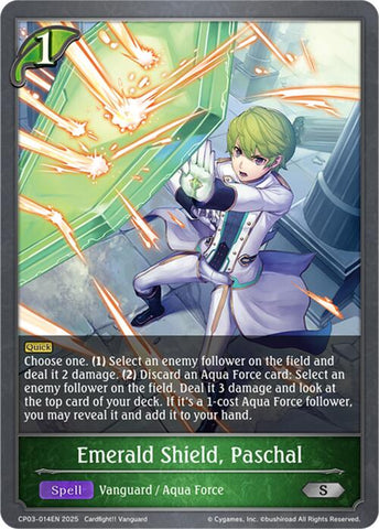 Emerald Shield, Paschal (CP03-014EN) [CP03: Cardfight!! Vanguard]