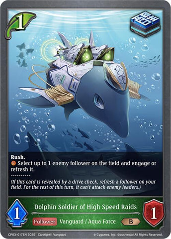 Dolphin Soldier of High Speed Raids (CP03-017EN) [CP03: Cardfight!! Vanguard]
