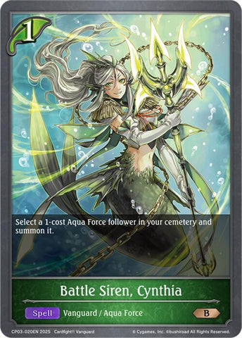Battle Siren, Cynthia (CP03-020EN) [CP03: Cardfight!! Vanguard]