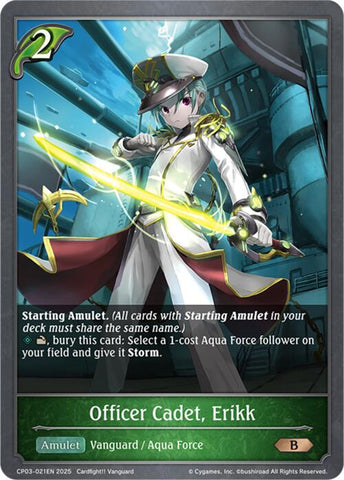 Officer Cadet, Erikk (CP03-021EN) [CP03: Cardfight!! Vanguard]