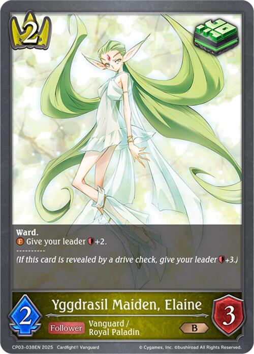 Yggdrasil Maiden, Elaine (CP03-038EN) [CP03: Cardfight!! Vanguard]