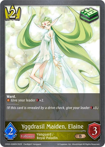 Yggdrasil Maiden, Elaine (CP03-038EN) [CP03: Cardfight!! Vanguard]
