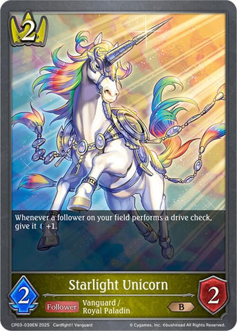 Starlight Unicorn (CP03-039EN) [CP03: Cardfight!! Vanguard]