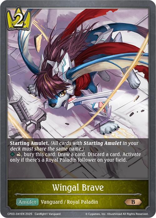 Wingal Brave (CP03-041EN) [CP03: Cardfight!! Vanguard]