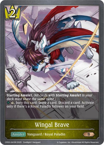 Wingal Brave (CP03-041EN) [CP03: Cardfight!! Vanguard]