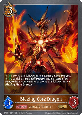 Blazing Core Dragon (CP03-066EN) [CP03: Cardfight!! Vanguard]