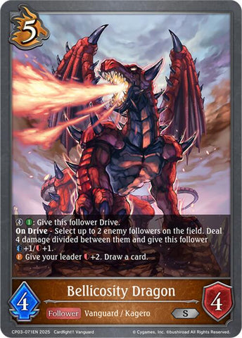 Bellicosity Dragon (CP03-071EN) [CP03: Cardfight!! Vanguard]