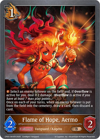 Flame of Hope, Aermo (CP03-081EN) [CP03: Cardfight!! Vanguard]