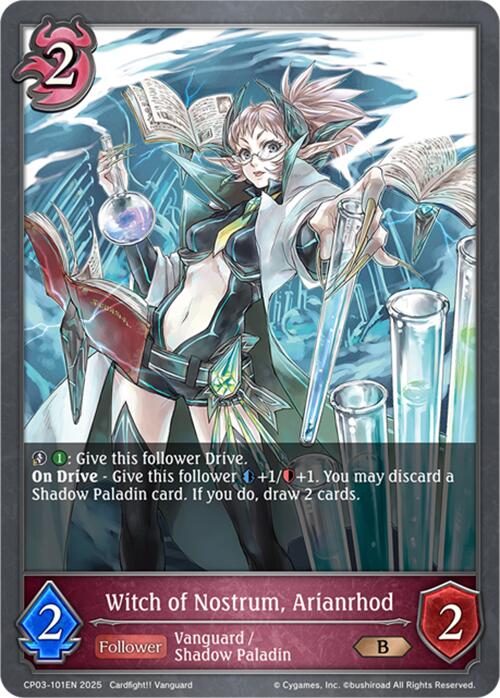 Witch of Nostrum, Arianrhod (CP03-101EN) [CP03: Cardfight!! Vanguard]