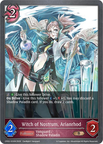 Witch of Nostrum, Arianrhod (CP03-101EN) [CP03: Cardfight!! Vanguard]