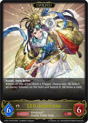 CEO Amaterasu (Evolved) (CP03-107EN) [CP03: Cardfight!! Vanguard]