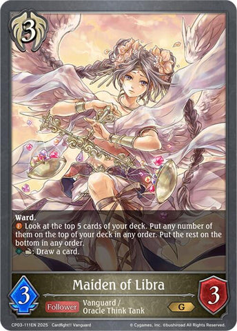 Maiden of Libra (CP03-111EN) [CP03: Cardfight!! Vanguard]