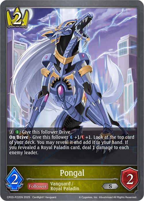 Pongal - P22EN (Foil) (CP03-P22EN) [CP03: Cardfight!! Vanguard]