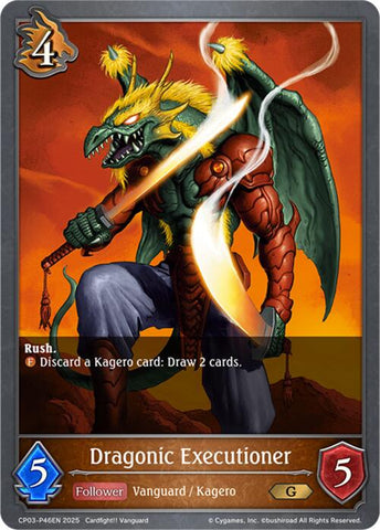 Dragonic Executioner - P46EN (Foil) (CP03-P46EN) [CP03: Cardfight!! Vanguard]