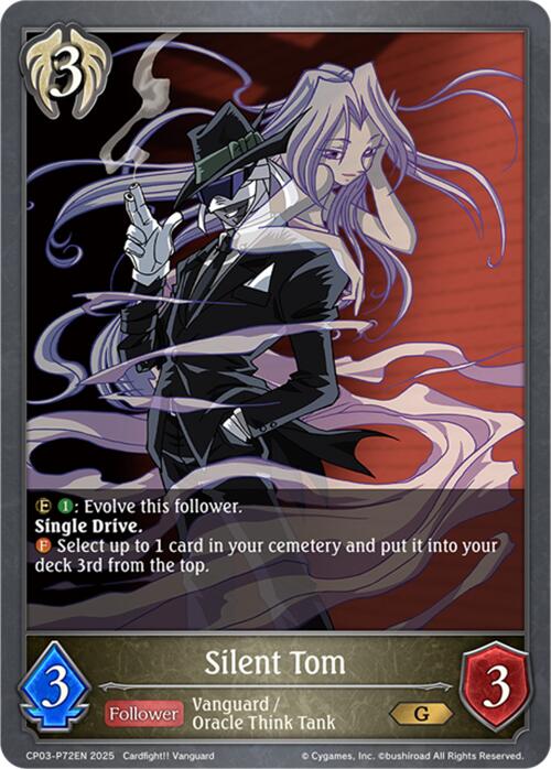 Silent Tom - P72EN (Foil) (CP03-P72EN) [CP03: Cardfight!! Vanguard]