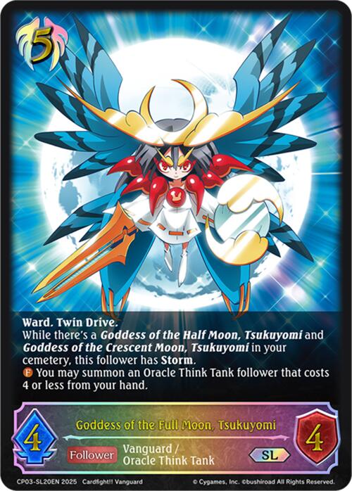 Goddess of the Full Moon, Tsukuyomi (CP03-SL20EN) [CP03: Cardfight!! Vanguard]