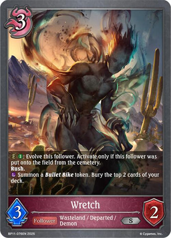 Wretch (BP11-076EN) [Bullet of Fate]
