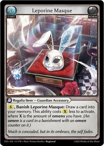 Leporine Masque (111) [Promotional Cards]