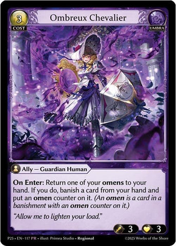 Ombreux Chevalier (117) [Promotional Cards]