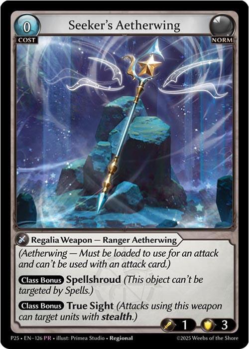 Seeker's Aetherwing (126) [Promotional Cards]