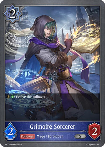 Grimoire Sorcerer (BP13-044EN) [Dominion of Darkness]