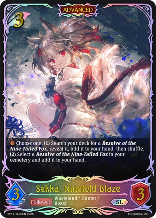 Sekka, Ninefold Blaze (BP13-SL02EN) [Dominion of Darkness]