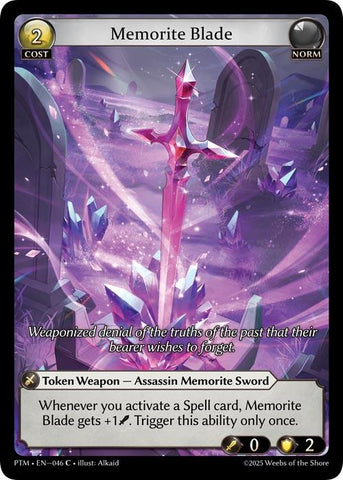 Memorite Blade (046) [Phantom Monarchs]