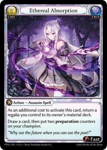 Ethereal Absorption (Curio Foil) (173) [Phantom Monarchs]