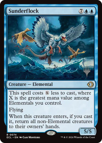 Sunderflock [Lorwyn Eclipsed Promos]