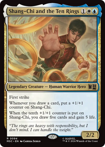 Shang-Chi and the Ten Rings [Marvel Super Heroes Commander]