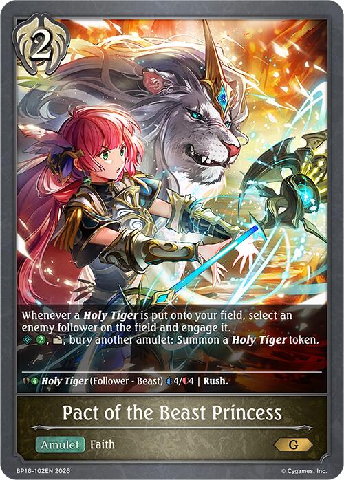 Pact of the Beast Princess (BP16-102EN) [New World Genesis]