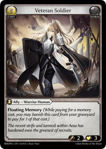 Veteran Soldier (121A) [Radiant Origins: Pantheon]