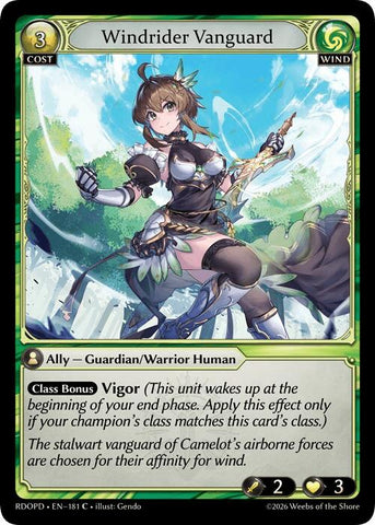 Windrider Vanguard (181) [Radiant Origins: Pantheon]